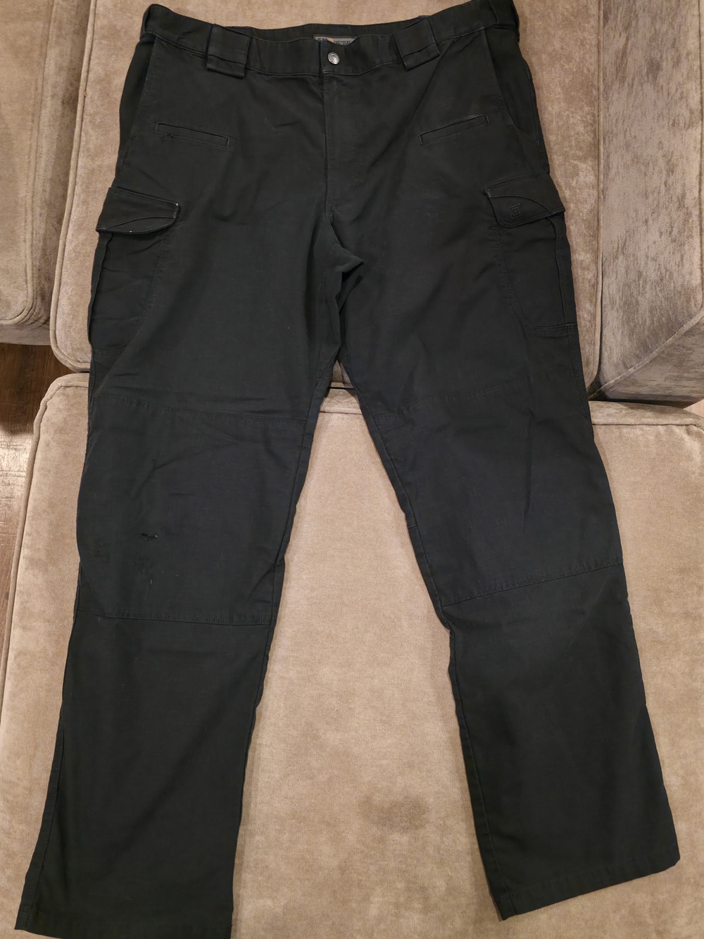 5.11 Tactical Black Men's Cargo Pants with Knee Reinforcement